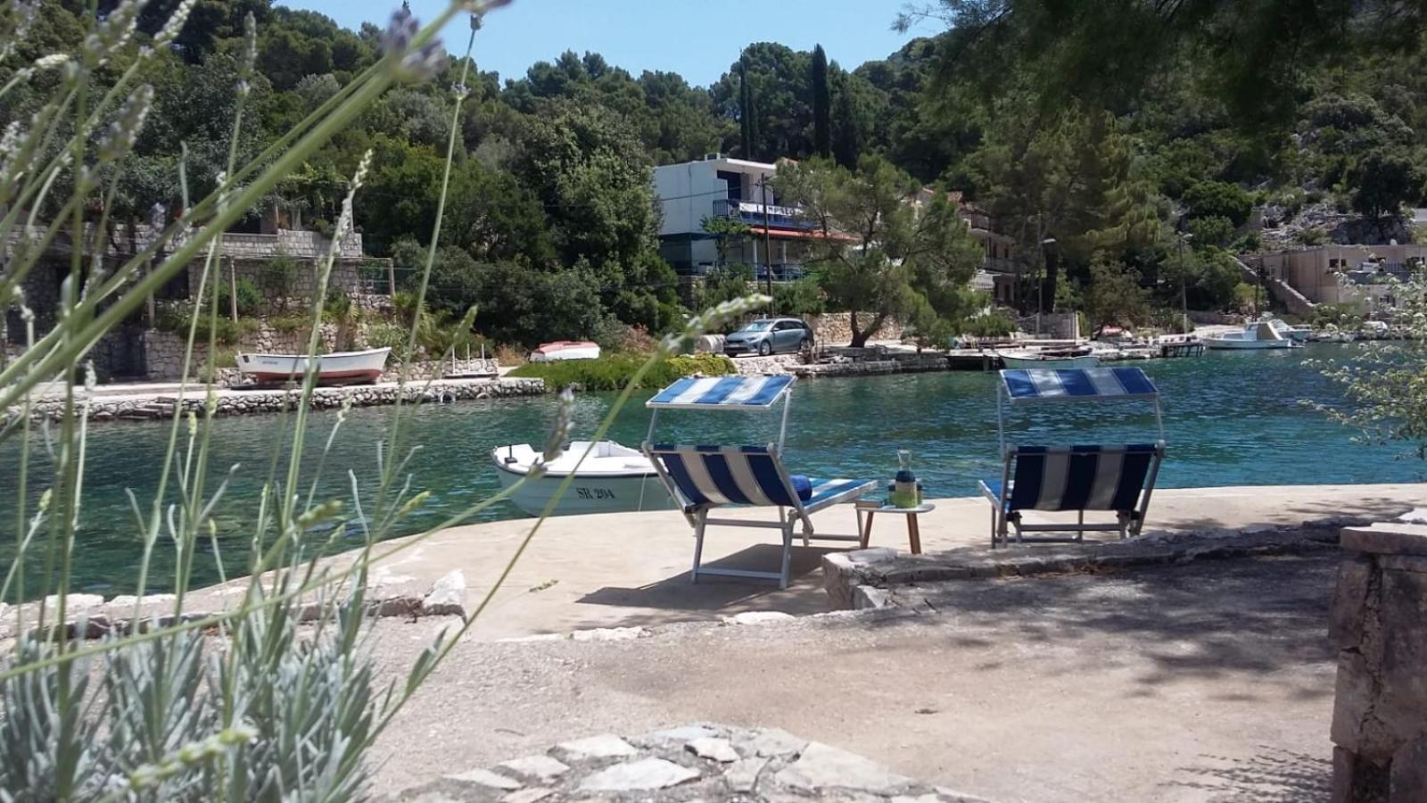 Apartment Nadine Mljet Mit Meerblick Okuklje Exterior photo